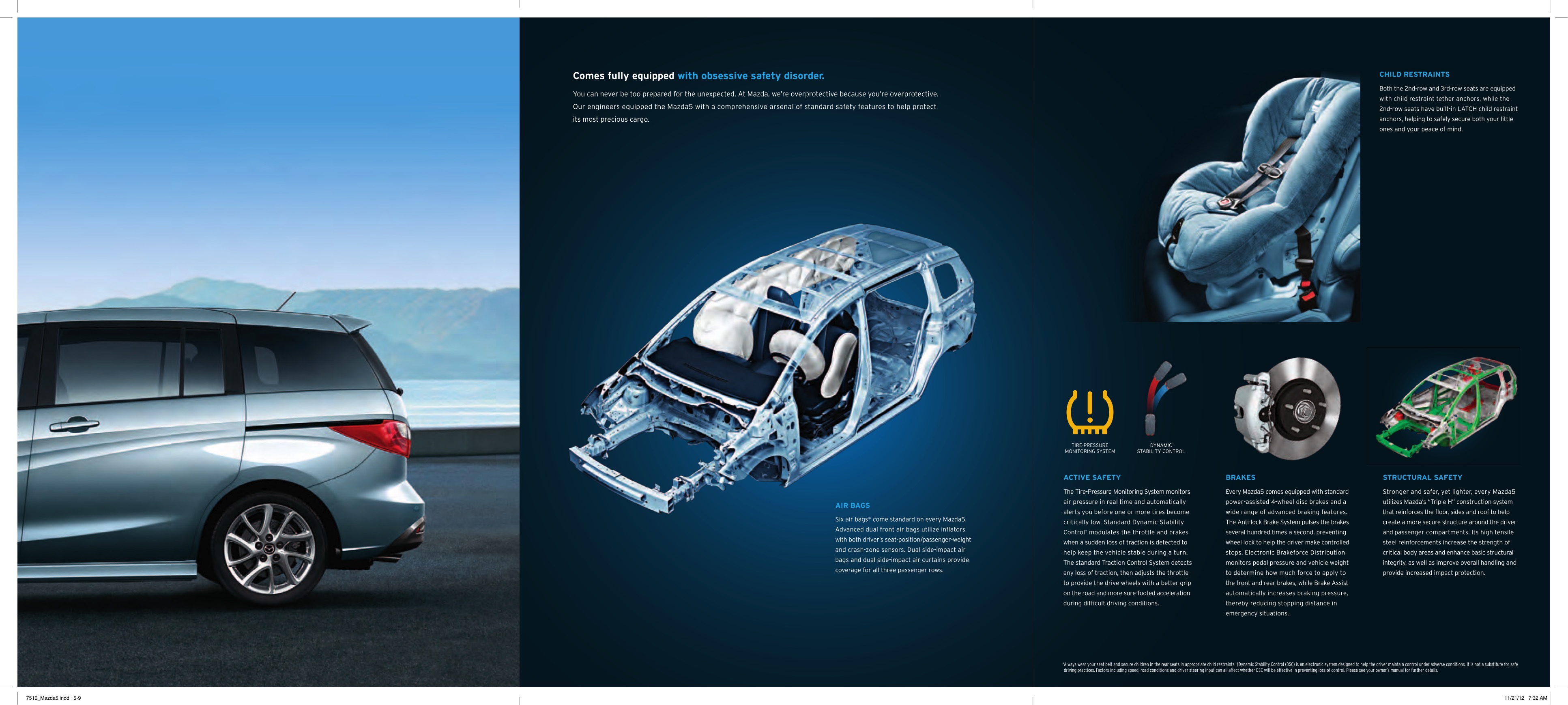 2013 Mazda 5 Brochure Page 9